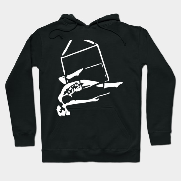 Aerialist Aerial Cube Gazelle Hoodie by Libbygig